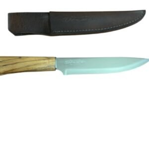 Faca Cabo e Bainha de Couro Hitita 8''