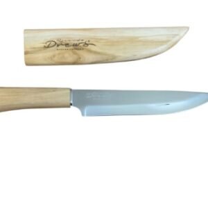 Faca Cabo e Bainha de Madeira Hitita  9''